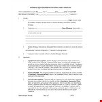 Independent Contractor Agreement for University Contractors - Clear Terms & Guidelines example document template 