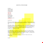 Job Offer Rejection example document template