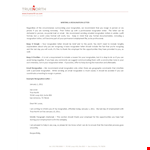 Official Resignation Letter Email - Sample Template for Resignation Letter via Email example document template