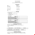 Sample Cv Template example document template 