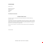 Request an Income Verification Letter from Smith Company - Fast and Easy example document template