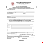 Get a Legal Proof of Residency Letter for Parents or Guardians example document template 