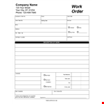 Customize Your Orders with Our Order Form Template example document template 