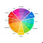 Printable Color Wheel Chart for Artists and Designers | Free Download example document template