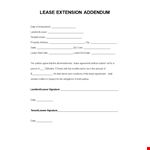 Lease Renewal Letter for Tenants | Inform Your Landlord example document template