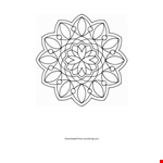 Download Simple Geometric Coloring Page on AZColoring example document template