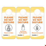 Design Your Door Hanger Template | Customizable and Printable example document template 