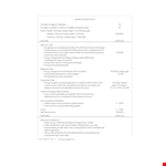 Operating Expense Budget Template example document template