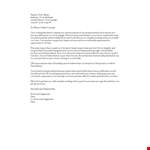 Hardship Letter Template - Address Your Reason to Lender example document template 