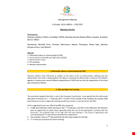 Secretariat | Effective Management Meeting Minutes | Improve Decision Making example document template