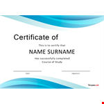 Certificate Completion: Boost Your Credentials with Our Certification Program example document template