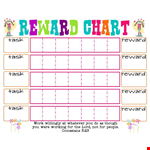 Get Your Kids Motivated with Our Reward Chart - Free Templates Available example document template