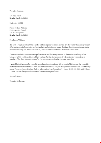 Sales Letter Template