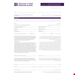 Shipping Order example document template