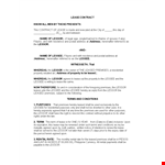 Rental Application Template - Simplify the Process for Lessees and Lessors example document template