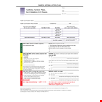 Pediatric Asthma Action Plan example document template