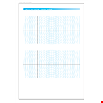 Printable Linear Graph Paper for Precise Graphing example document template