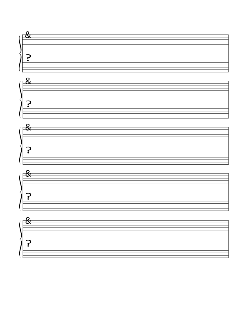 Music Ledger Paper - High-Quality Sheets for Musical Notation