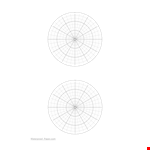 Free Printable Polar Coordinate Graph Paper example document template