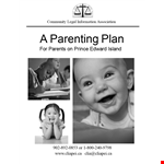 Create a Comprehensive Parenting Plan for Peaceful Co-Parenting example document template