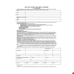 Daycare Contract example document template