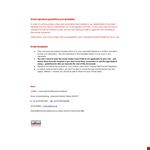 Mobile Email Signature Template example document template 