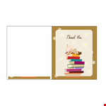 Beautiful Thank You Card Templates - Customize and Print example document template