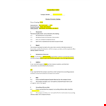 Efficient Meeting Minutes Template for Companies example document template 