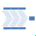 Fishbone Diagram Template | Create Effective Cause and Effect Analysis example document template 