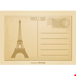 Design Custom Postcards with Ease - Professional Postcard Template example document template