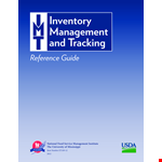 Restaurant Inventory Management example document template 