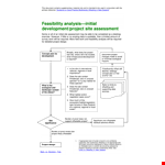 Project Feasibility Analysis Template example document template