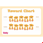 Create Positive Habits with a Personalized Reward Chart example document template