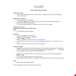 Professional CV Template | Grant Application Included example document template