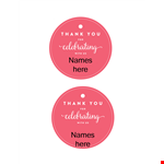 Custom Gift Tag Templates - Easily Personalize or Print Ready-Made designs example document template 