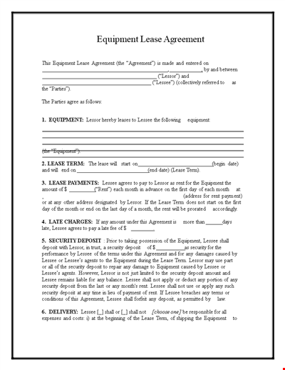 Sublease Agreement Template | Customize for Lessee & Lessor