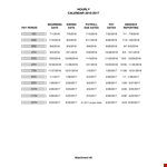 Create an Efficient Schedule with the Daily Hourly Calendar Template example document template