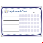 Encourage Positive Behaviour with Our Reward Chart example document template