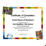 Certificate Of Completion Template in PPT example document template