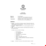 Property Management Leasing Consultant Job Description example document template