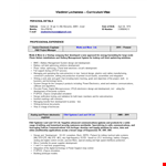 Service Engineer example document template