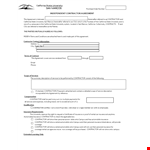 Independent Contractor Agreement | Essential Contract for Contractors example document template 