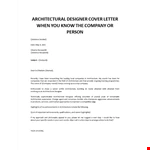 Cover Letter Templates