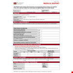 General Medical example document template