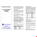 Example Of Investment example document template