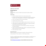 Dental Hygienist Job Description example document template