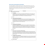 Sales Management example document template