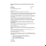 Sample Immigration Letter for Visitor with Supporting Evidence example document template 