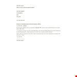 Tenancy Agreement Letter Template example document template 