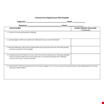 Effective Lesson Plan Template for Student Learning Outcomes example document template